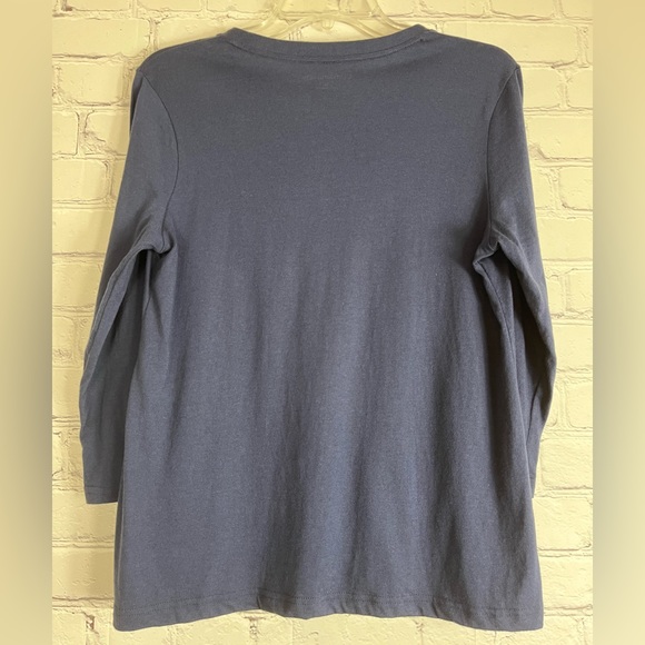 Navy Croft&Borrow 3/4 Length Shirt🌻 - Picture 2 of 3